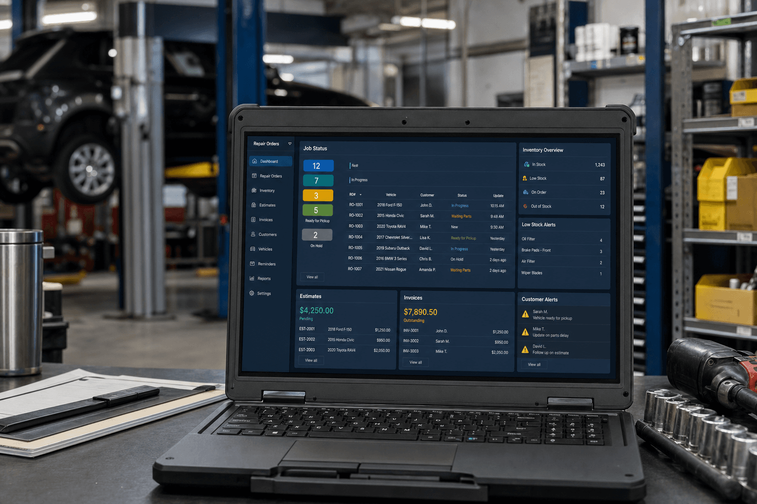 Imagen representativa de Software para talleres y reparaciones
